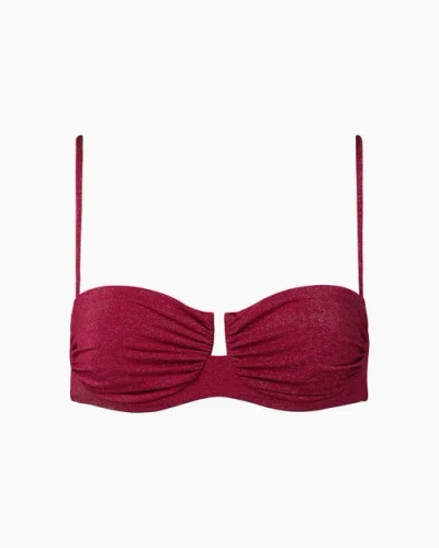 Onia Alessia Bikini Top In Anemone