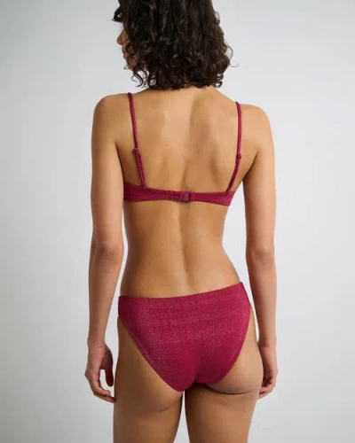 Onia Alessia Bikini Top In Anemone