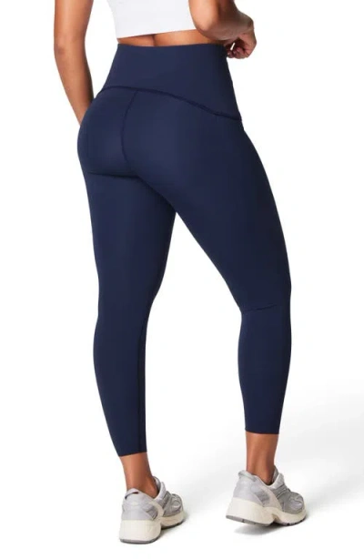 Spanx ® Shape™ Booty Boost® Side Pocket Leggings In Timeless Navy
