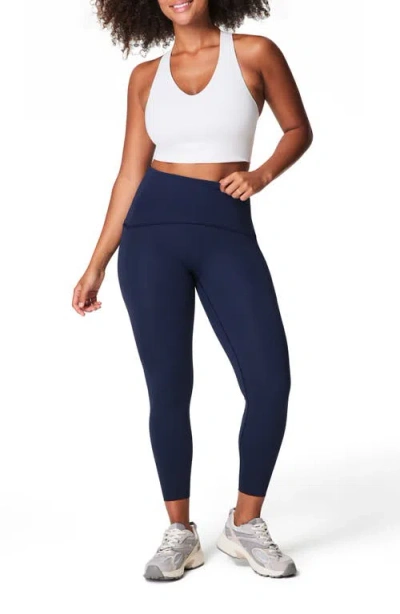 Spanx ® Shape™ Booty Boost® Side Pocket Leggings In Timeless Navy