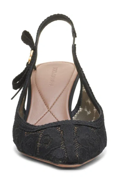 Dolce & Gabbana Leopard-design Lace Slingbacks With Fusible Rhinestones In Nero