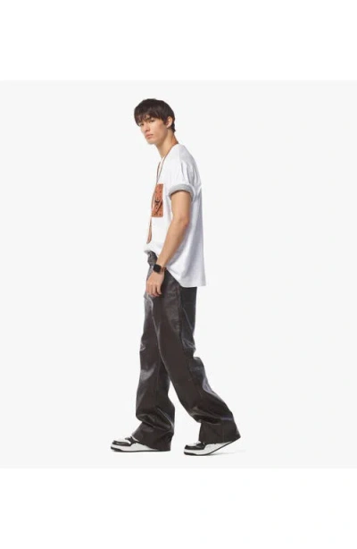 Mcm Interwoven Lettered Pocket T-shirt In White