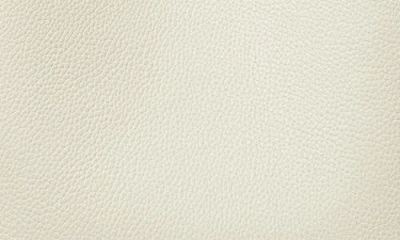 Tory Burch Small Romy Pebble Leather Hobo Bag In Light Cream