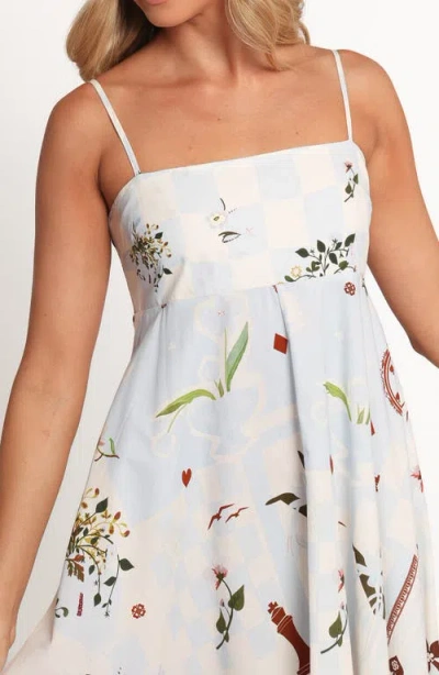 Petal And Pup Petal & Pup Emmeline Floral Maxi Dress In Blue