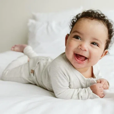 Goumikids Goumi Grow With You Footie In Storm Gray