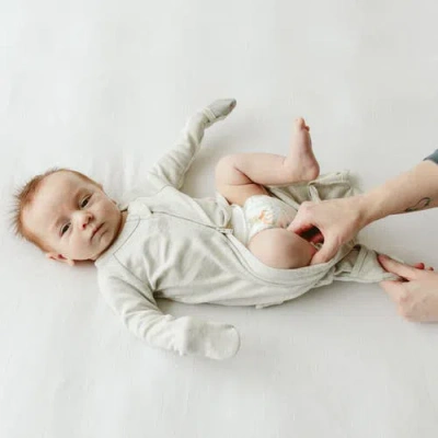 Goumikids Goumi Grow With You Footie In Storm Gray