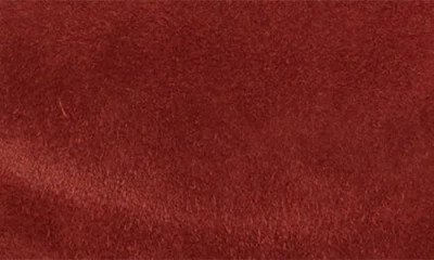 Jeffrey Campbell Ever Last Ankle Strap Platform Sandal In Dusty Red Suede