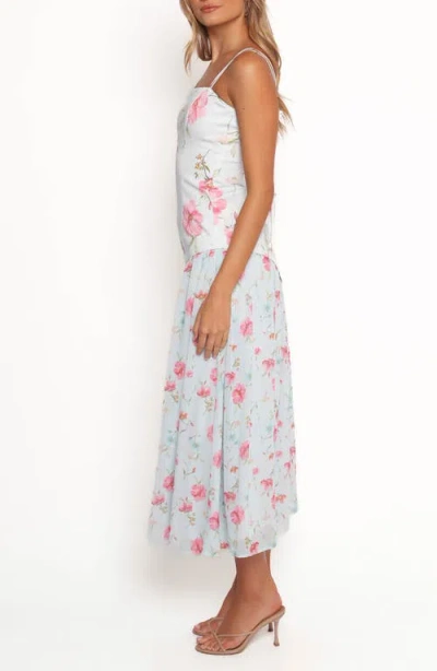 Petal And Pup Petal & Pup Renata Floral Strappy Maxi Dress In Black