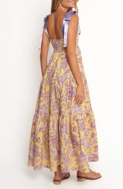 Petal And Pup Petal & Pup Marigold Smocked Maxi Sundress In White