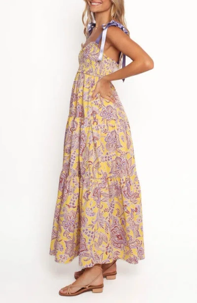 Petal And Pup Petal & Pup Marigold Smocked Maxi Sundress In White