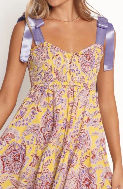 Petal And Pup Petal & Pup Marigold Smocked Maxi Sundress In White