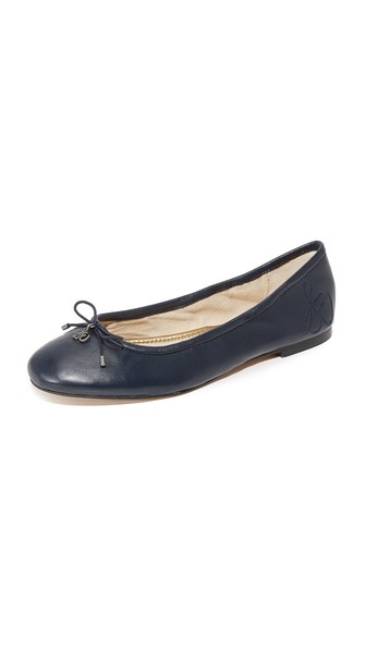 navy sam edelman flats