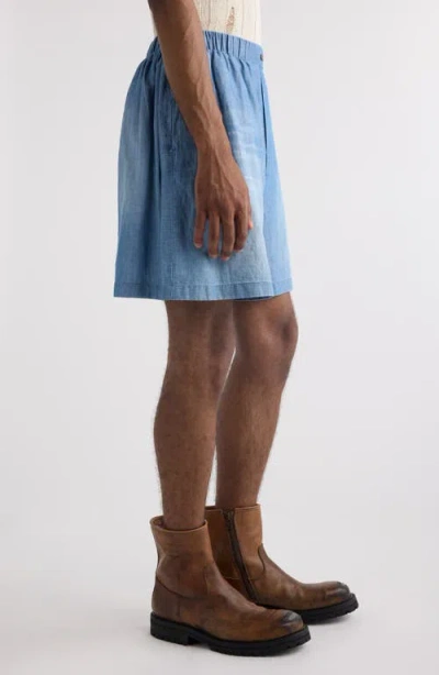 Acne Studios Acen Studios Shorts Men In Blue