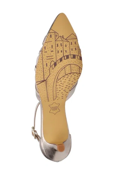 Bella Vita Women's Malani Kitten Heel Pumps In Champagne Leather