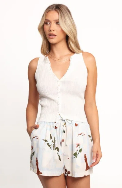 Petal And Pup Petal & Pup James Floral Cotton Drawstring Shorts In Multi