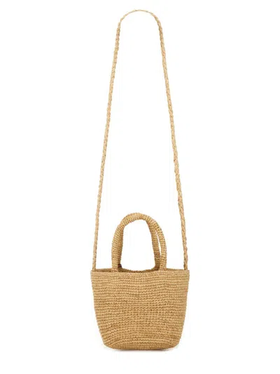 Manebi Manebí "sunset" Micro Bag In Beige