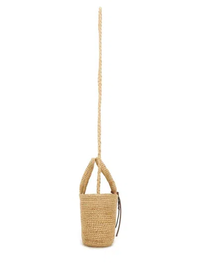 Manebi Manebí "sunset" Micro Bag In Beige