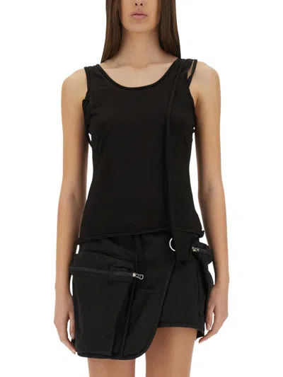 Helmut Lang Strap Tank In Black