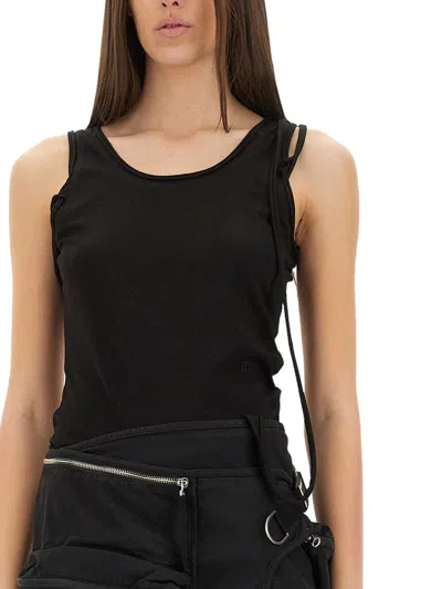 Helmut Lang Strap Tank In Black