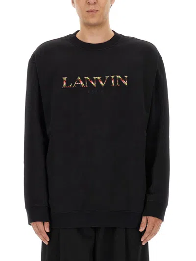 Lanvin Sweaters In Blue