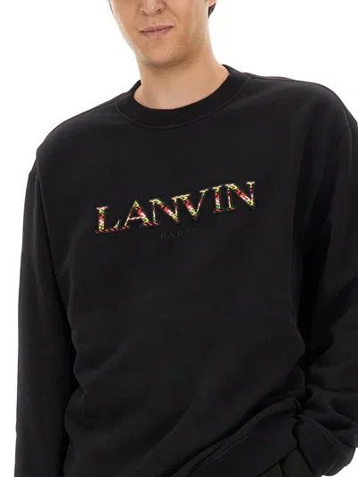 Lanvin Sweaters In Blue