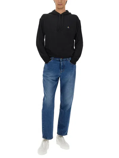 Vivienne Westwood Sweatshirt With Logo Unisex In Black