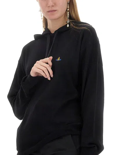 Vivienne Westwood Sweatshirt With Logo Unisex In Black