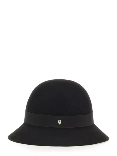 Helen Kaminski Alfreda 9 Cashmere Felt Cloche In Black