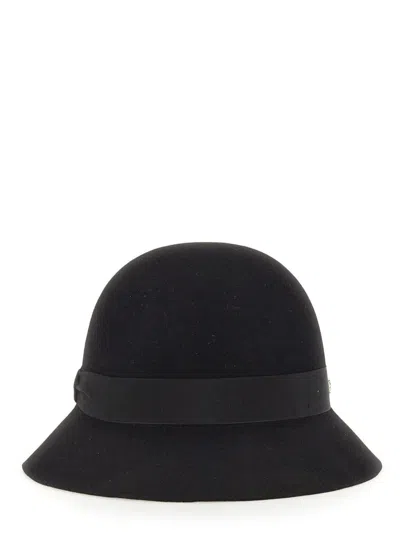 Helen Kaminski Alfreda 9 Cashmere Felt Cloche In Black