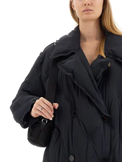 Maison Margiela Oversize Coat In Black