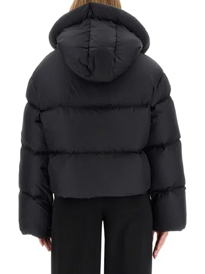Ienki Ienki Bear Kenny Zip-up Puffer Jacket In Black