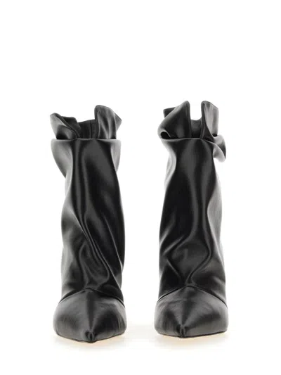 Giuseppe Zanotti Yunah Leather Boots In Black