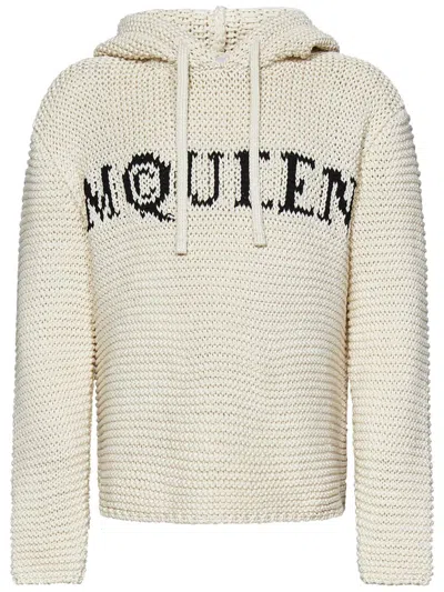 Alexander Mcqueen Sweatshirt Mcqueen Men Color Beige In Neutral