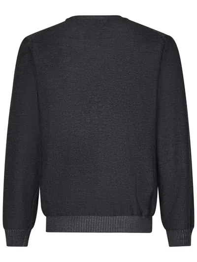 Alexander Mcqueen Skull Intarsia Wool Melange Crewneck Sweater In Black