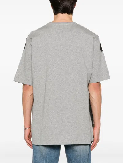 Alexander Mcqueen Skull T-shirt In Grey