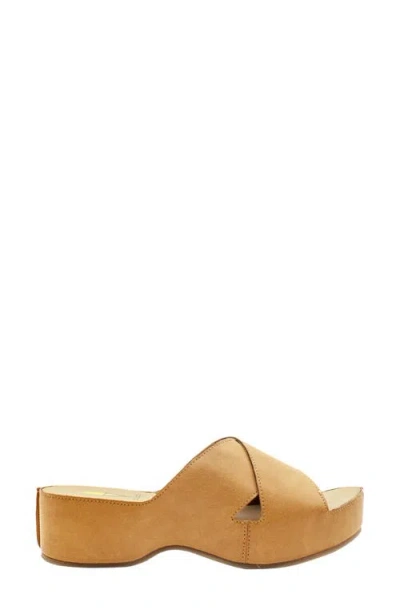 Volatile Edith Platform Sandal In Tan