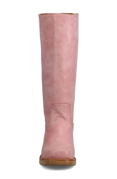 Frye Campus Knee High Boot In Pink
