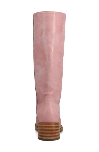 Frye Campus Knee High Boot In Pink