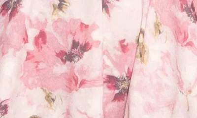 Petal And Pup Petal & Pup Lillee Floral Ruffle Tiered Maxi Dress In Pink