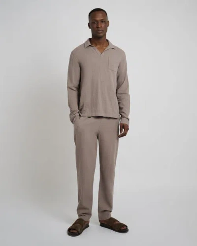 Onia Gauze Pull On Pant In Cinder