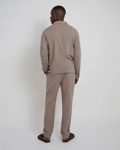 Onia Gauze Pull On Pant In Cinder