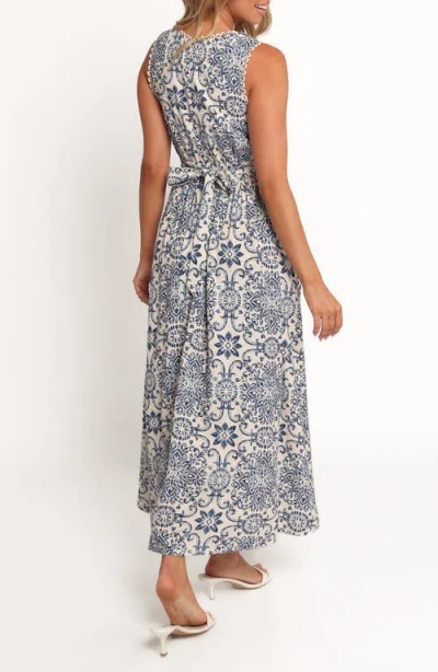 Petal And Pup Petal & Pup Elysia Azalea Sleeveless Midi Dress In Brown