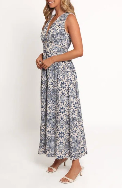 Petal And Pup Petal & Pup Elysia Azalea Sleeveless Midi Dress In Brown