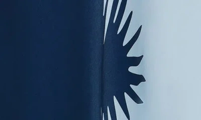 Significant Other Flossie Abstract Print Maxi Dress In Reflection