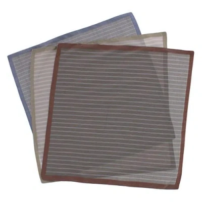 Trafalgar Clark's Classy Patterned Cotton Handkerchiefs In Multiple