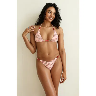 Dippin Daisys Bali Triangle Bikini Top In Rockstar