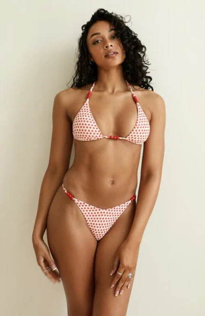 Dippin Daisys Bali Triangle Bikini Top In Rockstar