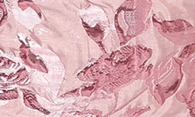 Petal And Pup Petal & Pup Lilia Off The Shoulder Floral Jacquard Maxi Dress In Pink