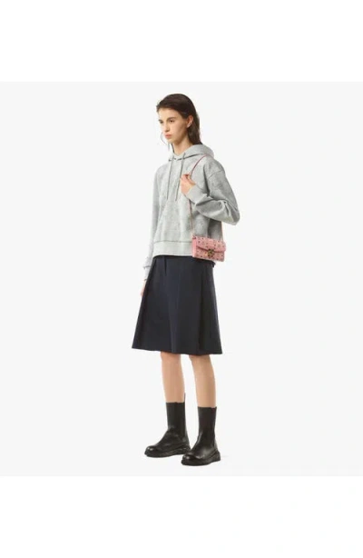 Mcm Tracy Large Monogram Wallet On Chain In Pink