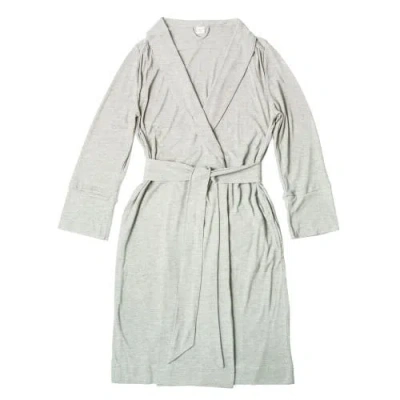 Goumikids Goumi You'll Live In Mom Robe In Storm Gray